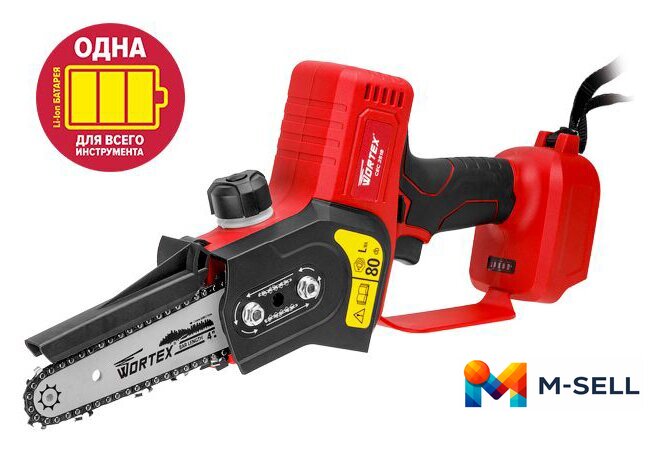 Аккумуляторная пила Wortex CEC 2518 ALL1 0323166 (без АКБ) - Изображение №1 — Мульти e-магазин M-SELL