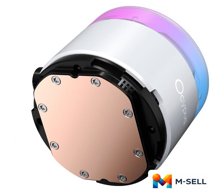 Система жидкостного охлаждения для процессора Ocypus Delta L36 WH ARGB V2 (белый) - Изображение №3 — Мульти e-магазин M-SELL