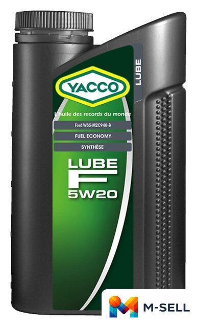 Моторное масло Yacco Lube F 5W-20 1л - Изображение №1 — Мульти e-магазин M-SELL