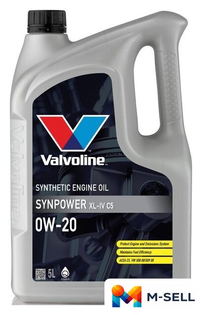 Моторное масло Valvoline SynPower XL-IV C5 0W-20 5л - Изображение №1 — Мульти e-магазин M-SELL