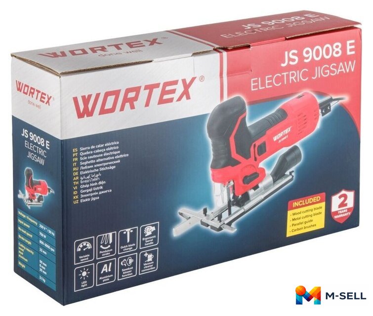 Электролобзик Wortex JS 9008 E 1335988 - Изображение №14 — Мульти e-магазин M-SELL