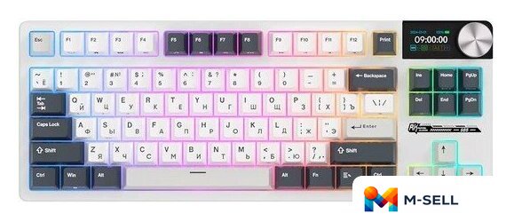 Клавиатура Royal Kludge S85 White Night (RK Cloud) - Изображение №1 — Мульти e-магазин M-SELL