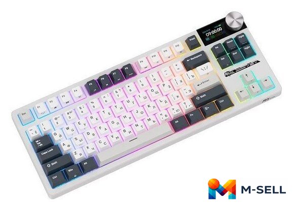 Клавиатура Royal Kludge S85 White Night (RK Cloud) - Изображение №6 — Мульти e-магазин M-SELL