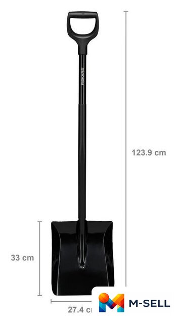 Лопата совковая Fiskars 1066713 - Изображение №3 — Мульти e-магазин M-SELL
