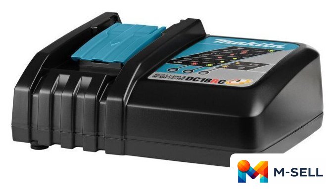 Зарядное устройство Makita DC18RC 1913X9-0 (7.2-18В) - Изображение №4 — Мульти e-магазин M-SELL