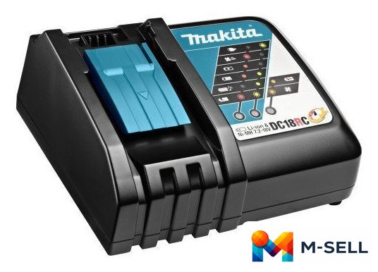 Зарядное устройство Makita DC18RC 1913X9-0 (7.2-18В) - Изображение №1 — Мульти e-магазин M-SELL