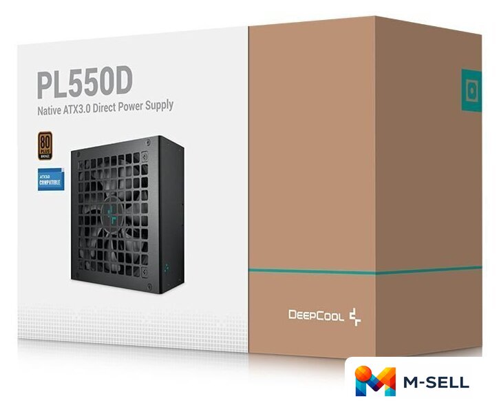 Блок питания DeepCool PL550D V2 - Изображение №5 — Мульти e-магазин M-SELL