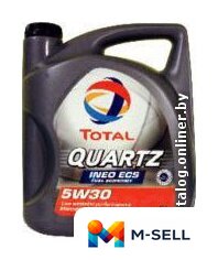 Моторное масло Total Quartz Ineo ECS 5W30 4Л - Изображение №1 — Мульти e-магазин M-SELL