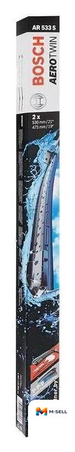 Щетки стеклоочистителя Bosch 3397118902 - Изображение №3 — Мульти e-магазин M-SELL