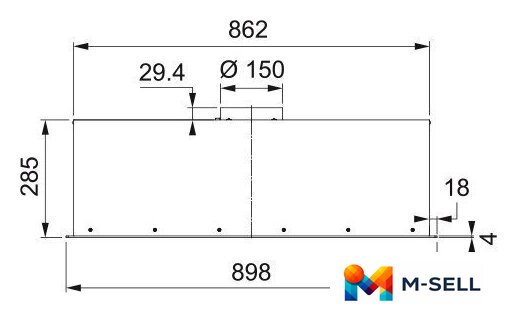 Кухонная вытяжка Franke Luce 90 WH 305.0738.599 - Изображение №11 — Мульти e-магазин M-SELL
