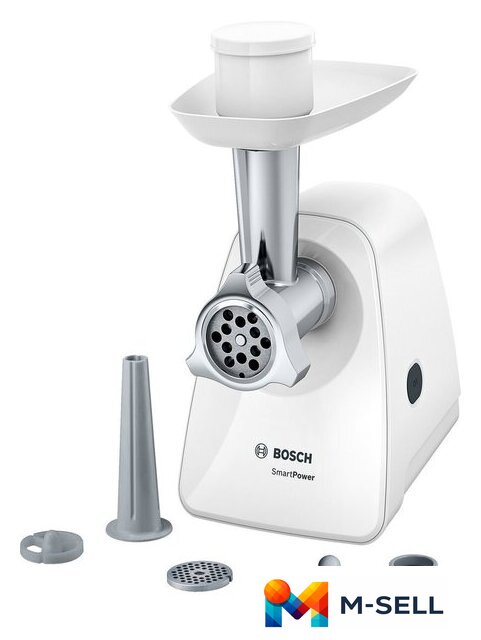 Мясорубка Bosch MFW2520W - Изображение №1 — Мульти e-магазин M-SELL