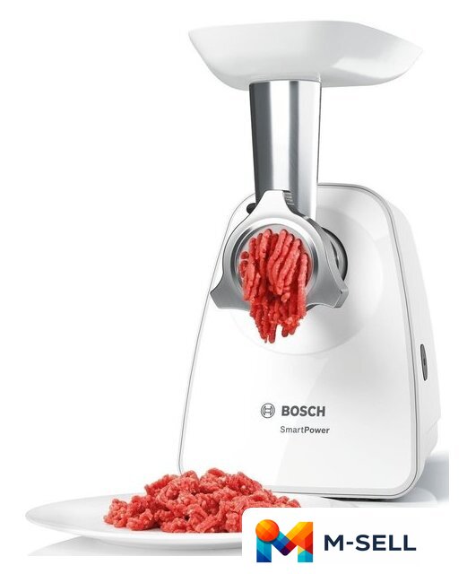 Мясорубка Bosch MFW2520W - Изображение №2 — Мульти e-магазин M-SELL