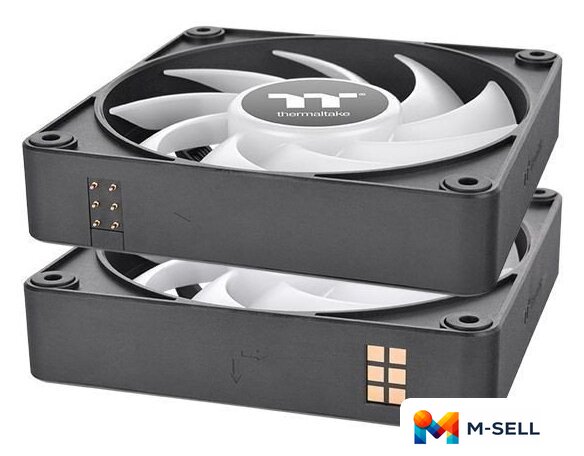 Комплект вентиляторов для корпуса Thermaltake CT120 EX ARGB 3-Fan Pack CL-F181-PL12SW-A - Изображение №3 — Мульти e-магазин M-SELL