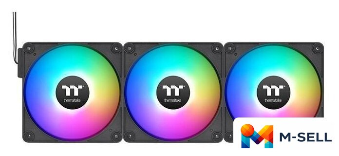 Комплект вентиляторов для корпуса Thermaltake CT120 EX ARGB 3-Fan Pack CL-F181-PL12SW-A - Изображение №5 — Мульти e-магазин M-SELL