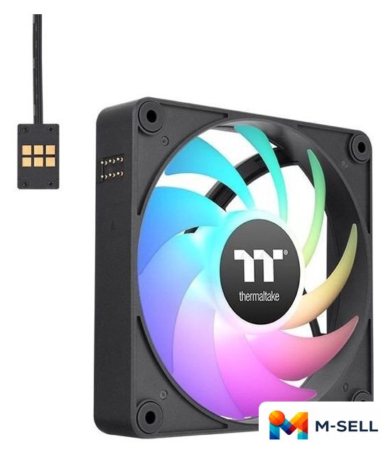 Комплект вентиляторов для корпуса Thermaltake CT120 EX ARGB 3-Fan Pack CL-F181-PL12SW-A - Изображение №2 — Мульти e-магазин M-SELL