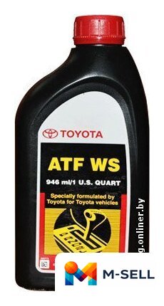 Трансмиссионное масло Toyota ATF WS (08886-81210) 1л - Изображение №1 — Мульти e-магазин M-SELL