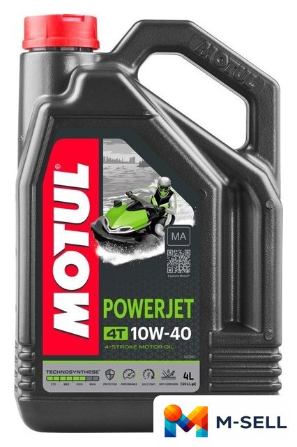 Моторное масло Motul Powerjet 4T 4л - Изображение №1 — Мульти e-магазин M-SELL
