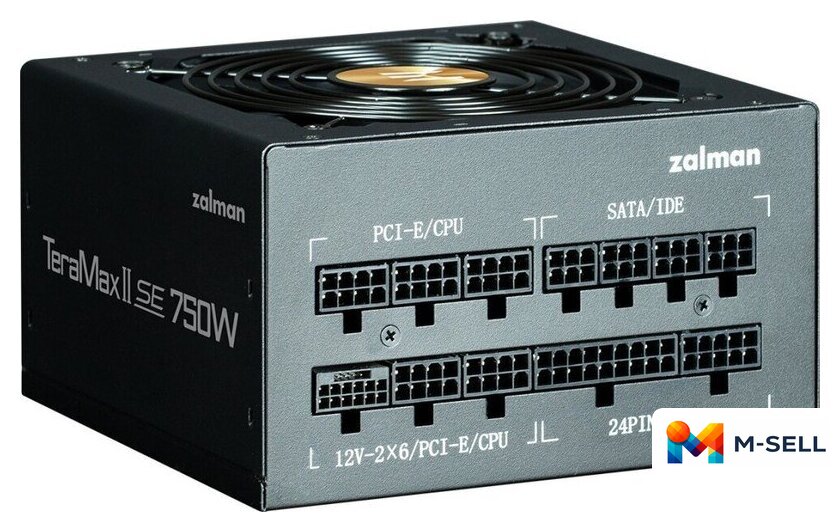 Блок питания Zalman Teramax II SE 750W ZM750-TMX2SE - Изображение №2 — Мульти e-магазин M-SELL