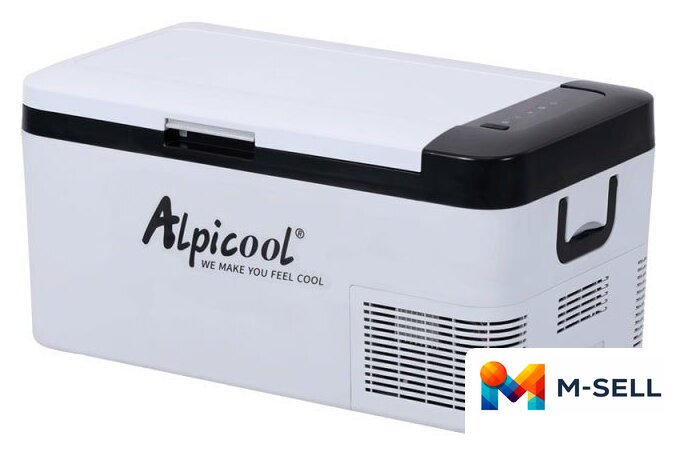 Компрессорный автохолодильник Alpicool K18 (без адаптера 220В) - Изображение №1 — Мульти e-магазин M-SELL