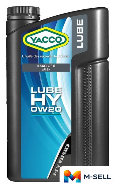 Моторное масло Yacco Lube HY 0W-20 2л - Изображение №1 — Мульти e-магазин M-SELL