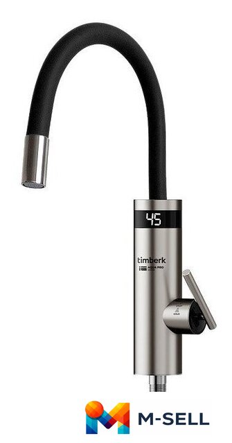 Проточный электрический водонагреватель-кран Timberk Aqua Pro T-IT3-MD-R12 - Изображение №1 — Мульти e-магазин M-SELL