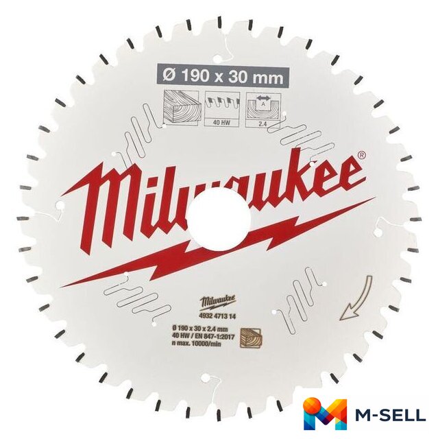 Пильный диск Milwaukee 4932471314 - Изображение №1 — Мульти e-магазин M-SELL