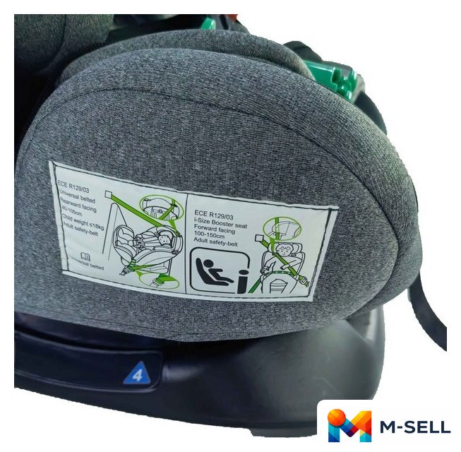 Детское автокресло Nino Safe YC11A (черный) - Изображение №12 — Мульти e-магазин M-SELL