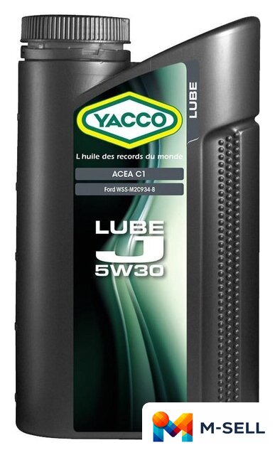 Моторное масло Yacco Lube J 5W-30 1л - Изображение №1 — Мульти e-магазин M-SELL
