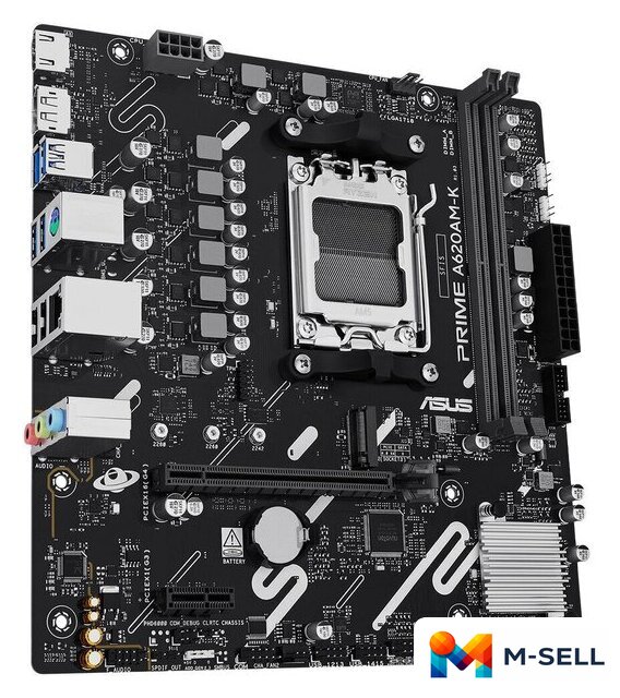 Материнская плата ASUS Prime A620AM-K - Изображение №3 — Мульти e-магазин M-SELL