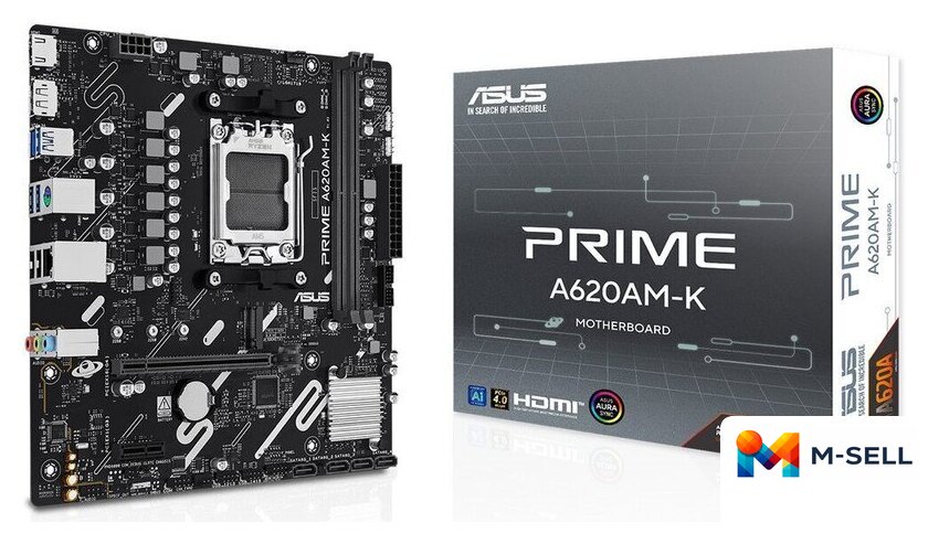 Материнская плата ASUS Prime A620AM-K - Изображение №7 — Мульти e-магазин M-SELL