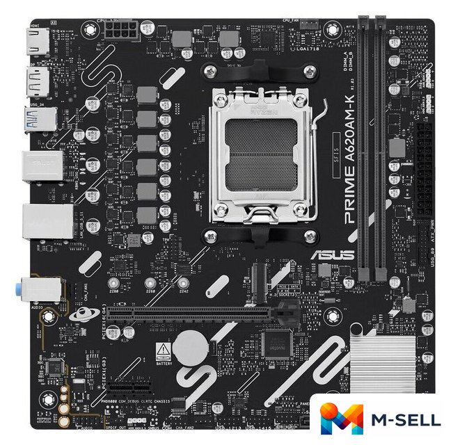 Материнская плата ASUS Prime A620AM-K - Изображение №1 — Мульти e-магазин M-SELL