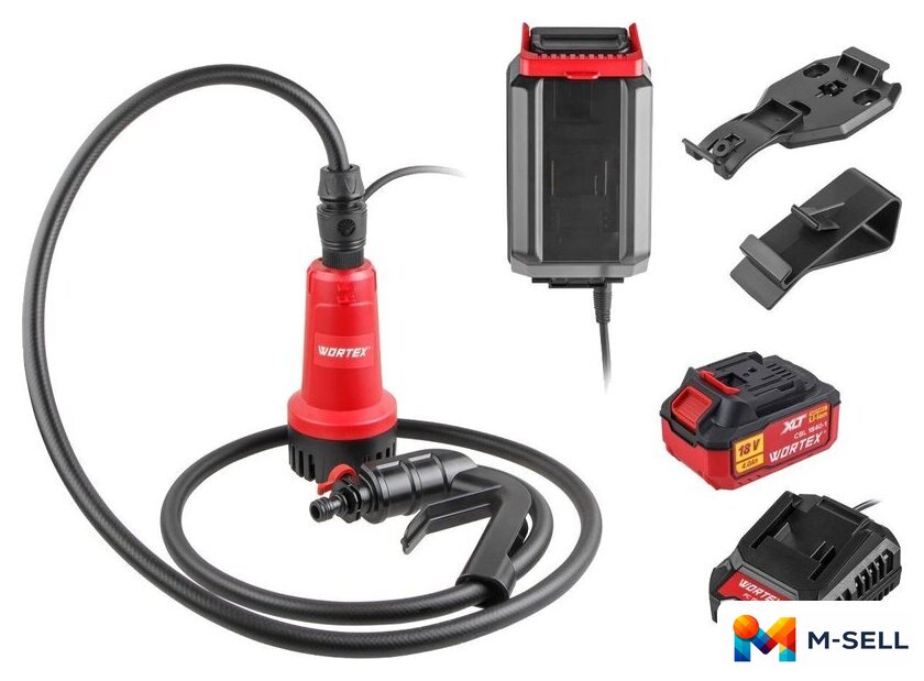 Дренажный насос Wortex WP 1820 ALL1 XLT Set 1334870 (с 1-им АКБ) - Изображение №1 — Мульти e-магазин M-SELL