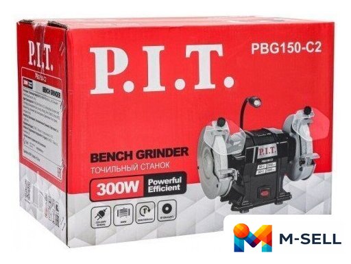 Заточный станок P.I.T. PBG150-C2 - Изображение №2 — Мульти e-магазин M-SELL