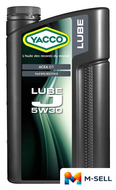 Моторное масло Yacco Lube J 5W-30 2л - Изображение №1 — Мульти e-магазин M-SELL