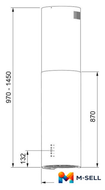 Кухонная вытяжка Franke REEF 35 WH 335.0706.921 - Изображение №2 — Мульти e-магазин M-SELL