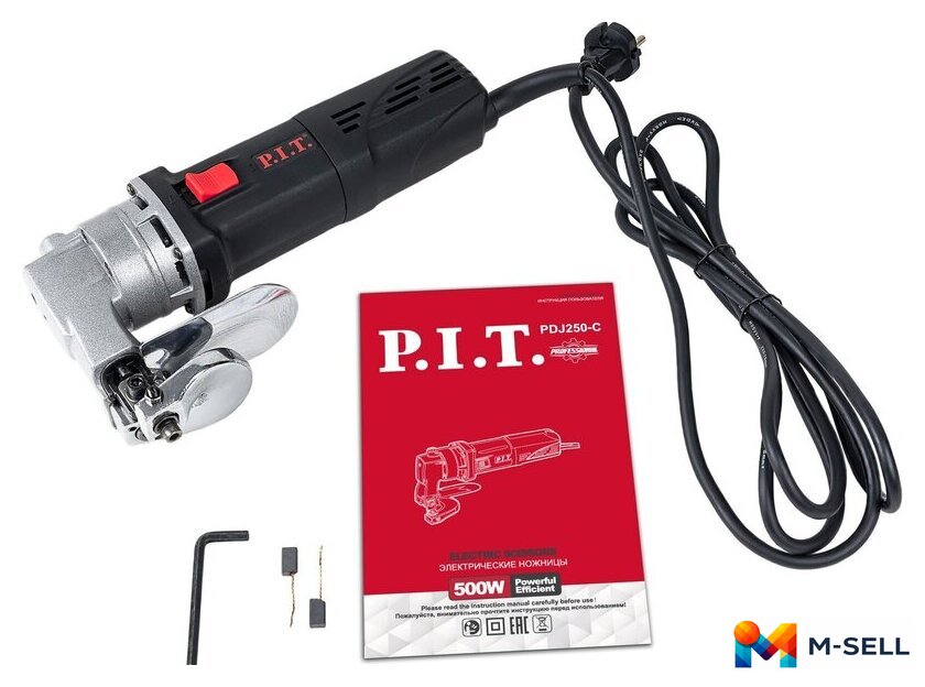 Листовые электрические ножницы P.I.T. PDJ250-C - Изображение №5 — Мульти e-магазин M-SELL