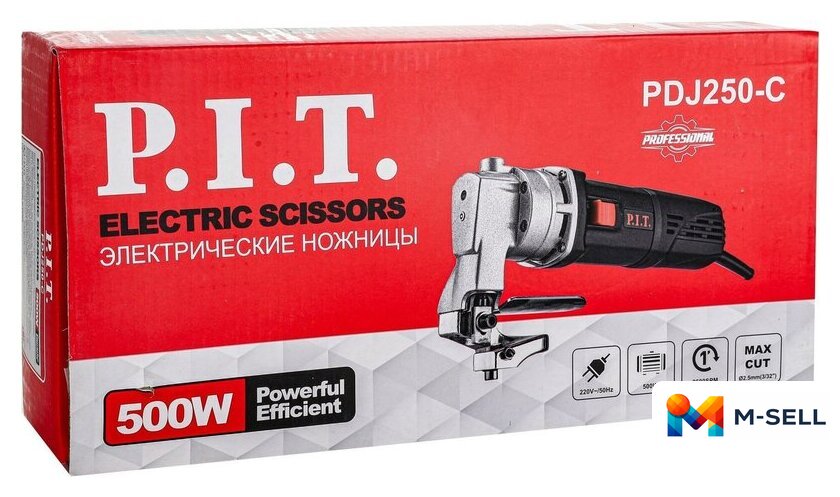 Листовые электрические ножницы P.I.T. PDJ250-C - Изображение №2 — Мульти e-магазин M-SELL