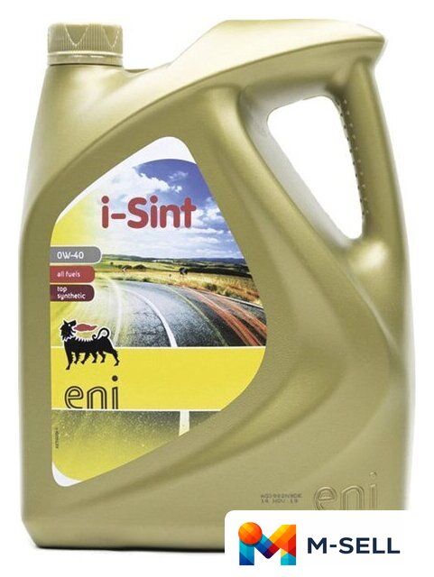 Моторное масло Eni i-Sint 0W-40 5л - Изображение №1 — Мульти e-магазин M-SELL