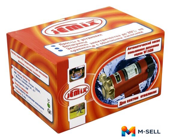 Установка повышения давления Jemix W15GR-18 Auto - Изображение №2 — Мульти e-магазин M-SELL