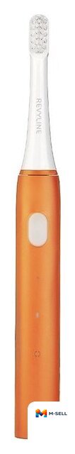Электрическая зубная щетка Revyline RL 050 (оранжевый) - Изображение №2 — Мульти e-магазин M-SELL