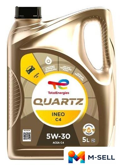 Моторное масло Total Quartz Ineo C4 5W-30 5л - Изображение №1 — Мульти e-магазин M-SELL