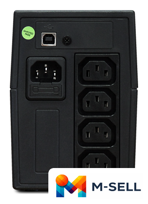 Источник бесперебойного питания Powerman Back PRO 850I Plus (IEC320) - Изображение №3 — Мульти e-магазин M-SELL