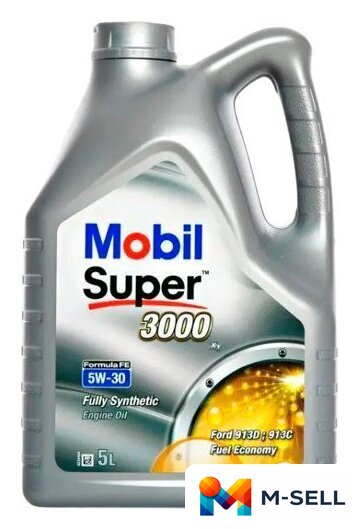Моторное масло Mobil Super 3000 Formula V 5W-30 5л - Изображение №1 — Мульти e-магазин M-SELL