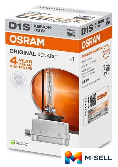 Ксеноновая лампа Osram D1S 66140 1шт - Изображение №3 — Мульти e-магазин M-SELL
