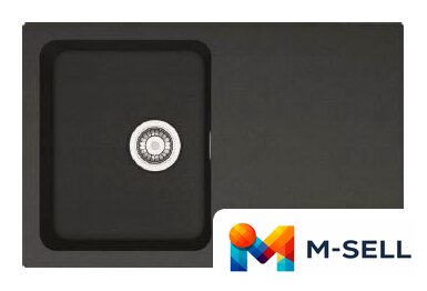 Кухонная мойка Franke Orion OID 611-78 (оникс) [114.0443.359] - Изображение №1 — Мульти e-магазин M-SELL