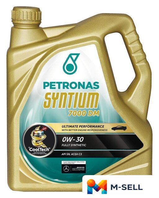 Моторное масло Petronas Syntium 7000 DM 0W-30 5л - Изображение №1 — Мульти e-магазин M-SELL