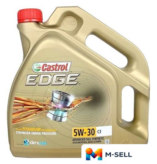 Моторное масло Castrol EDGE 5W-30 C3 5л - Изображение №1 — Мульти e-магазин M-SELL