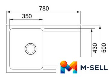 Кухонная мойка Franke Orion OID 611-78 114.0443.360 (белый) - Изображение №2 — Мульти e-магазин M-SELL