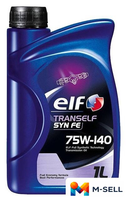 Трансмиссионное масло Elf Tranself SYN FE 75W-140 1л - Изображение №1 — Мульти e-магазин M-SELL