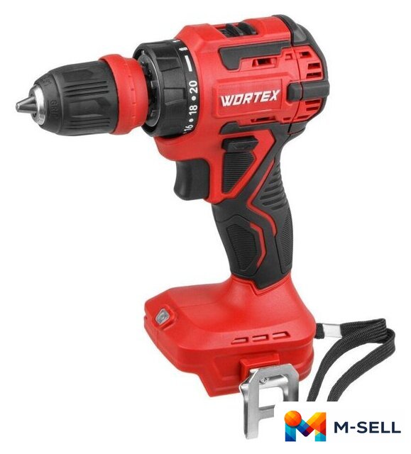 Дрель-шуруповерт Wortex BD 2025 LiSET ALL1 XLT 1325844 (с 2-мя АКБ, кейс) - Изображение №3 — Мульти e-магазин M-SELL